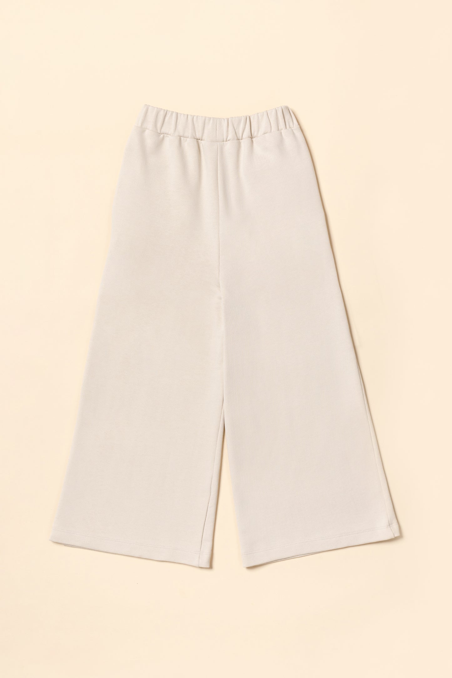 Flowy Jogger - Krem