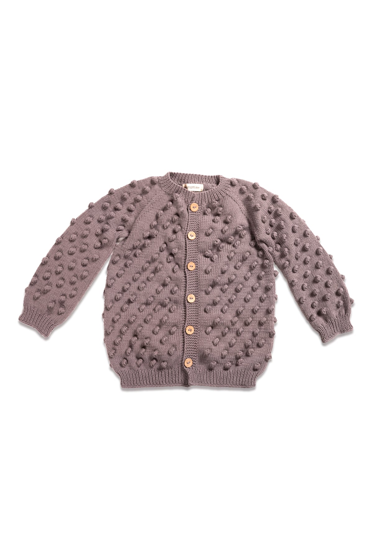 Popcorn Hırka - Almost Mauve