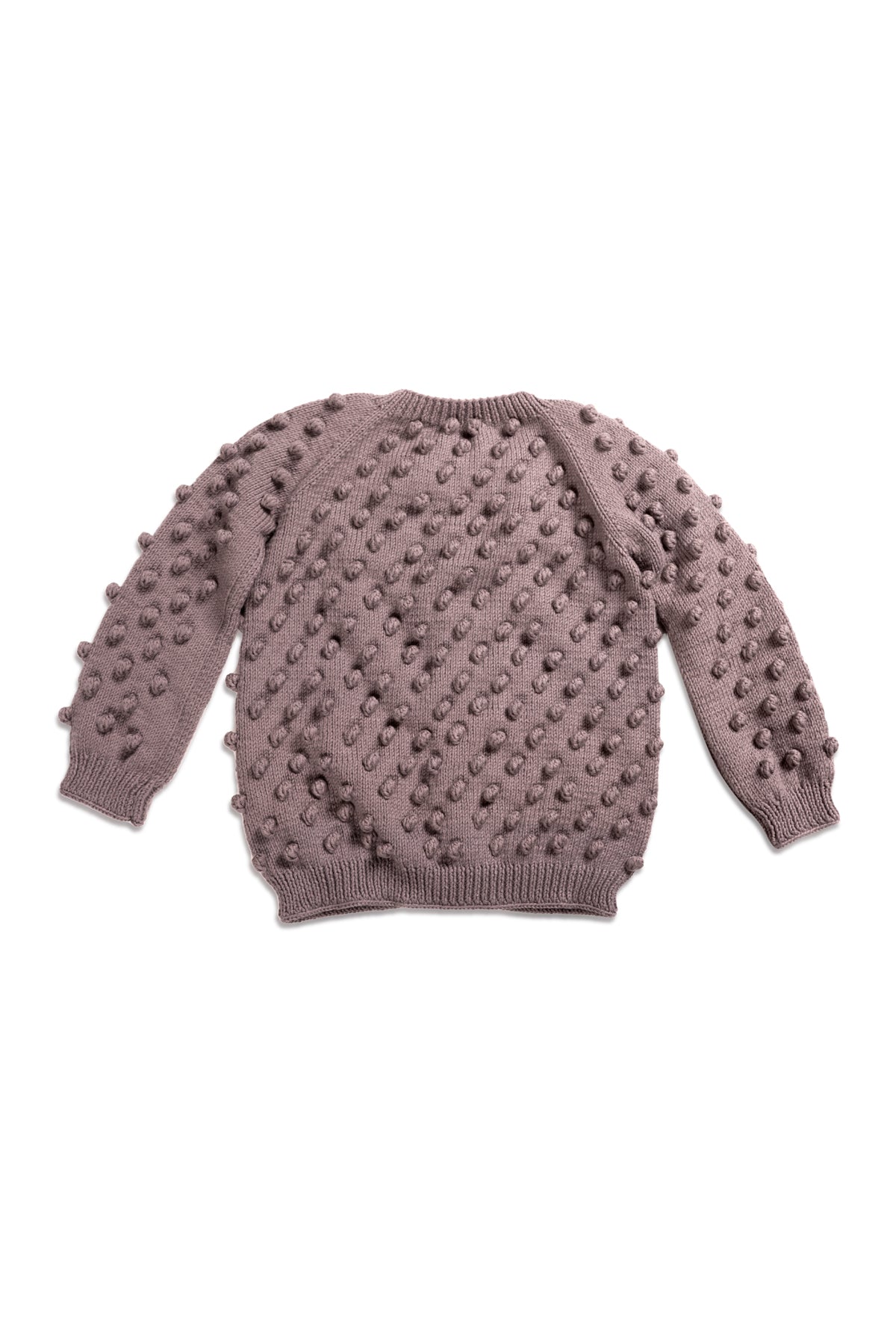 Popcorn Hırka - Almost Mauve