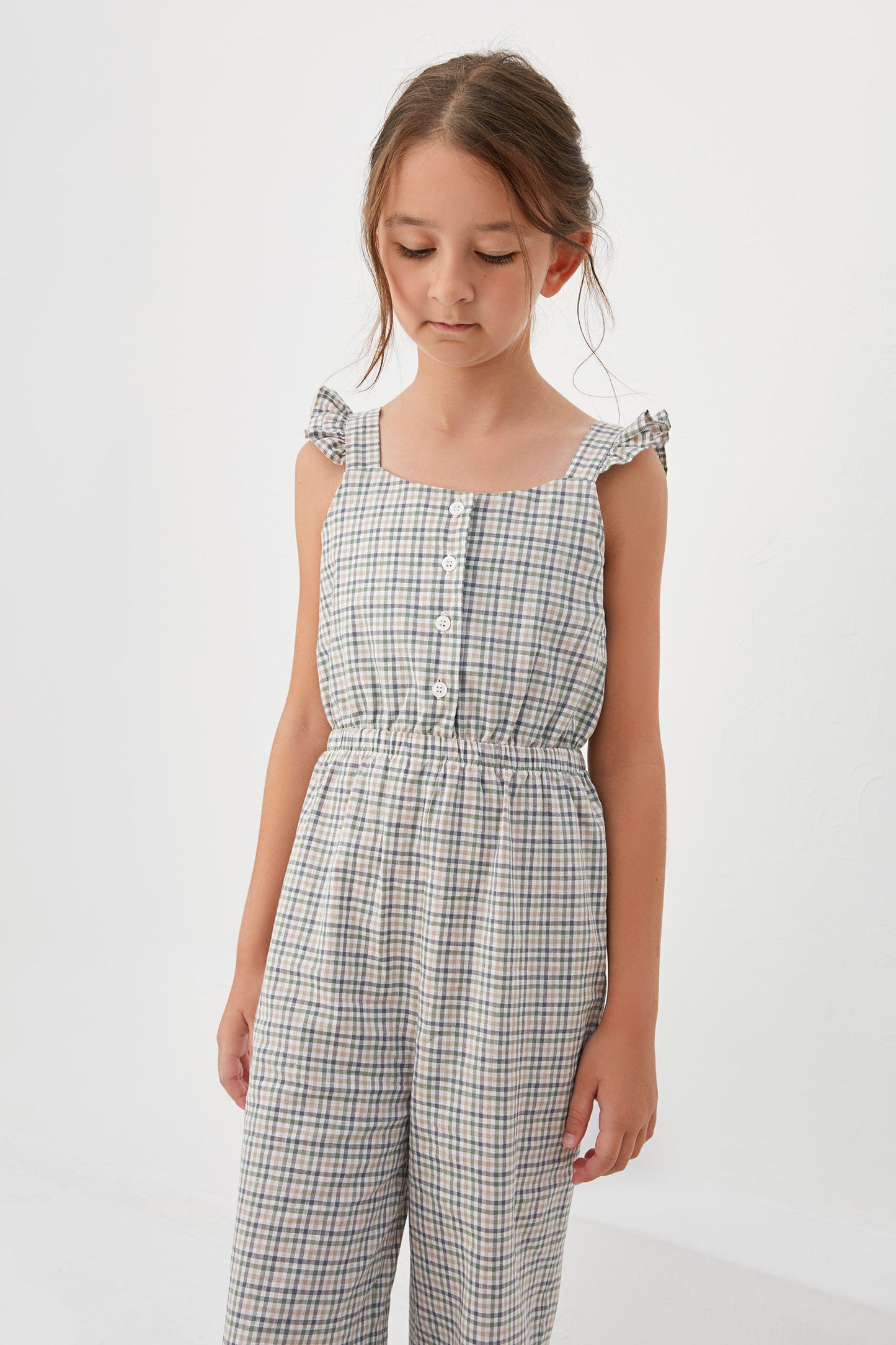 Martha Tulum - Checkered Green
