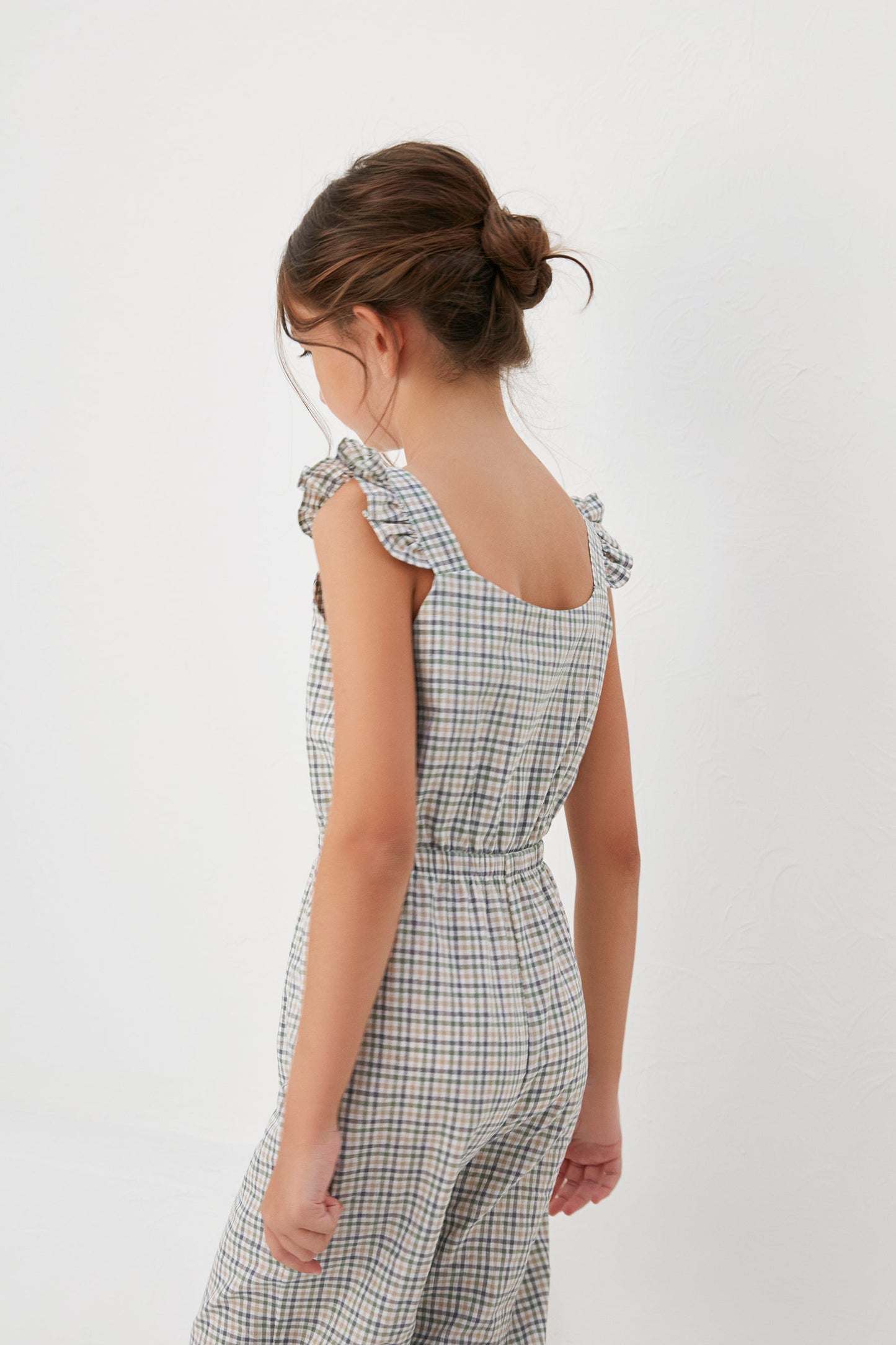 Martha Tulum - Checkered Green