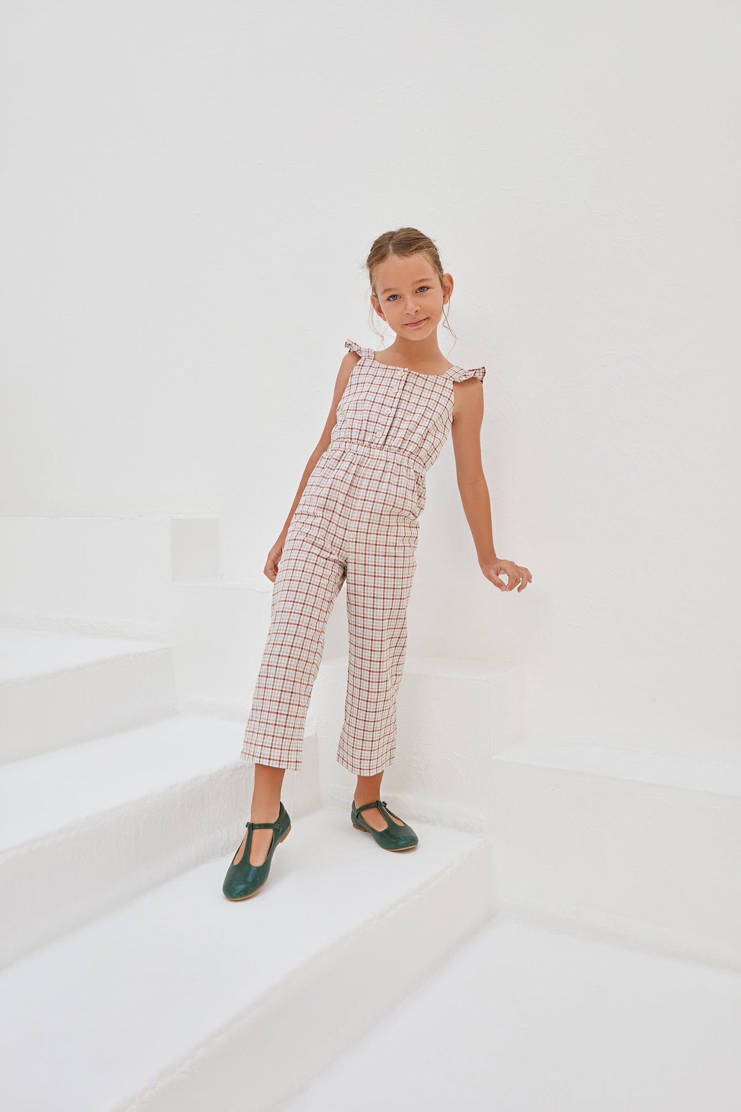 Martha Tulum - Checkered Red