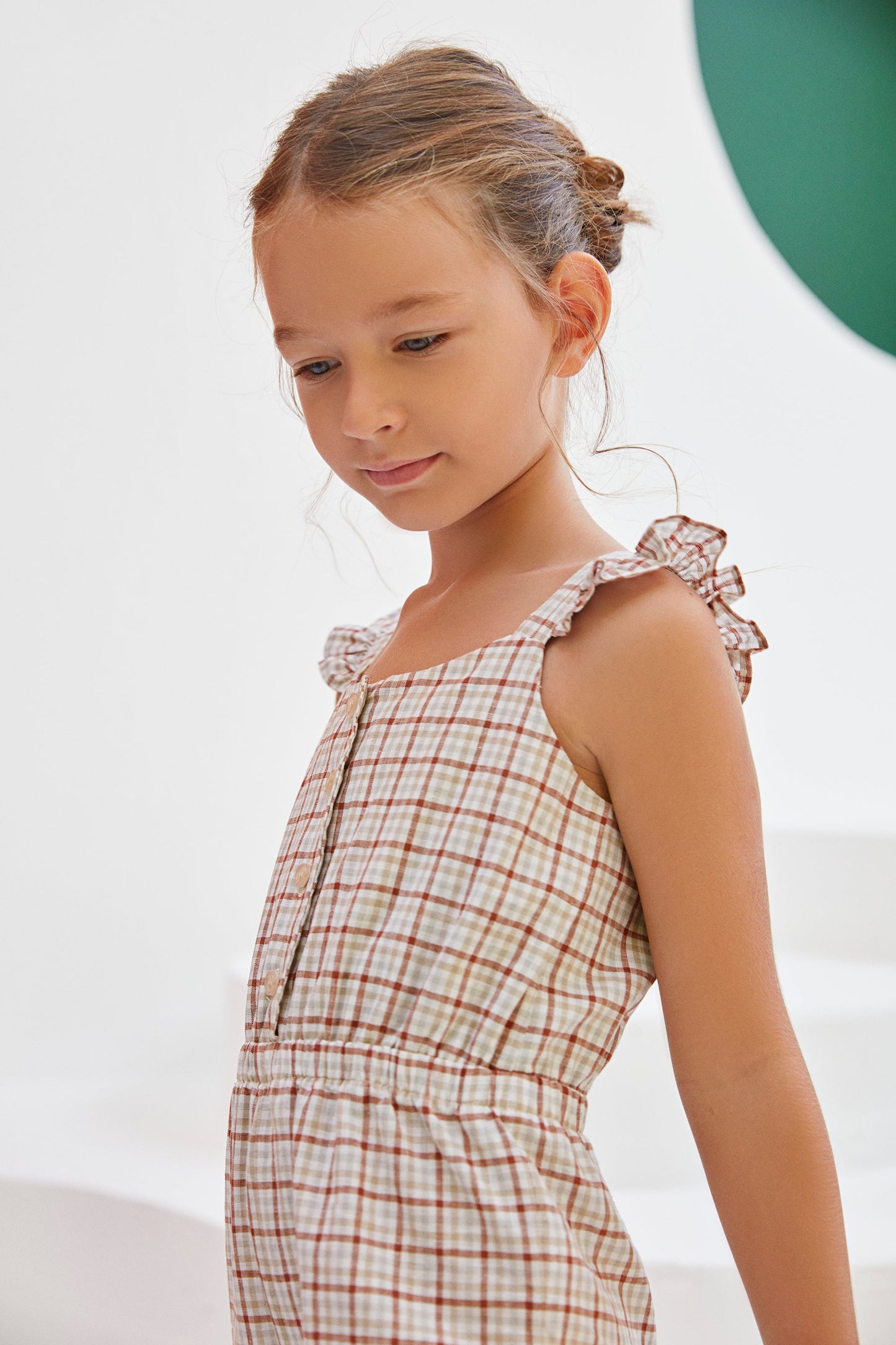 Martha Tulum - Checkered Red