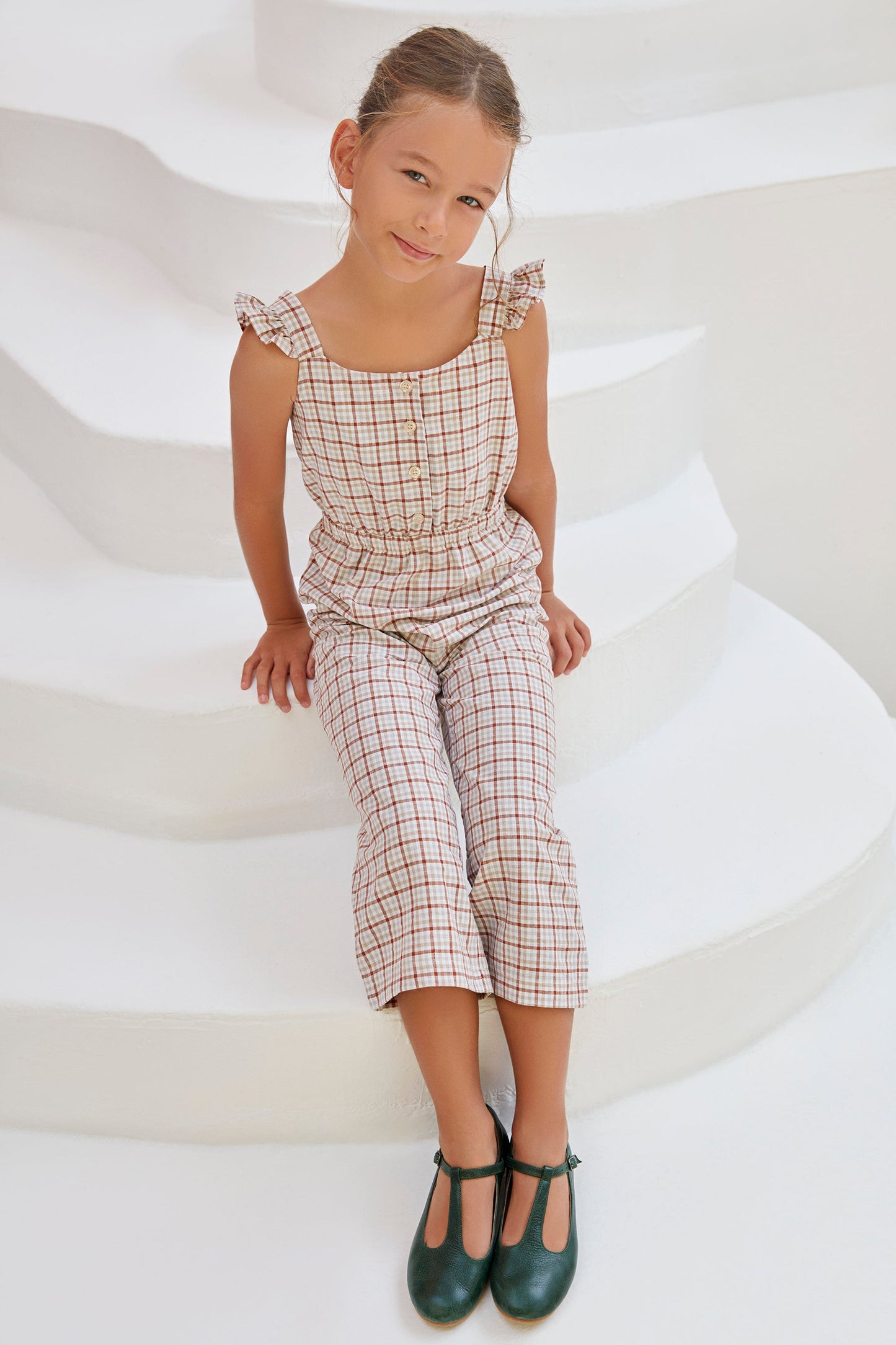 Martha Tulum - Checkered Red