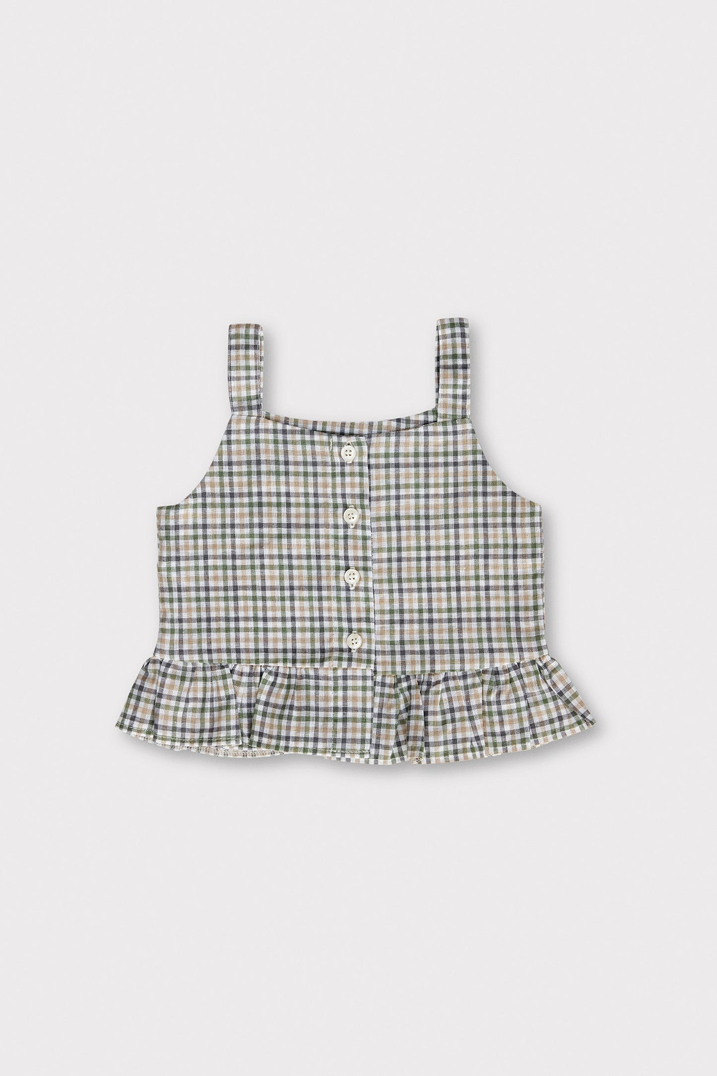 Liz Bluz - Checkered Green