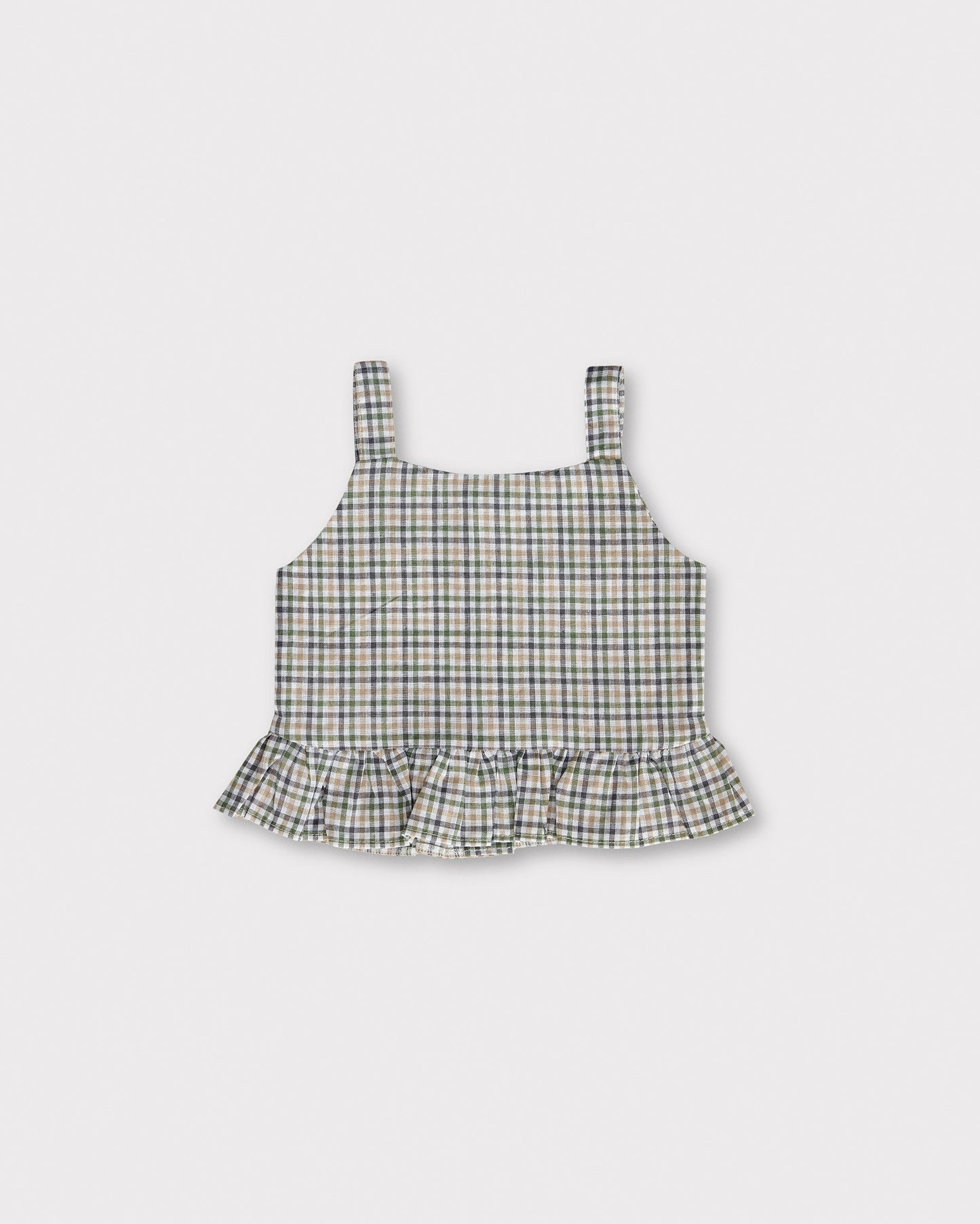 Liz Bluz - Checkered Green