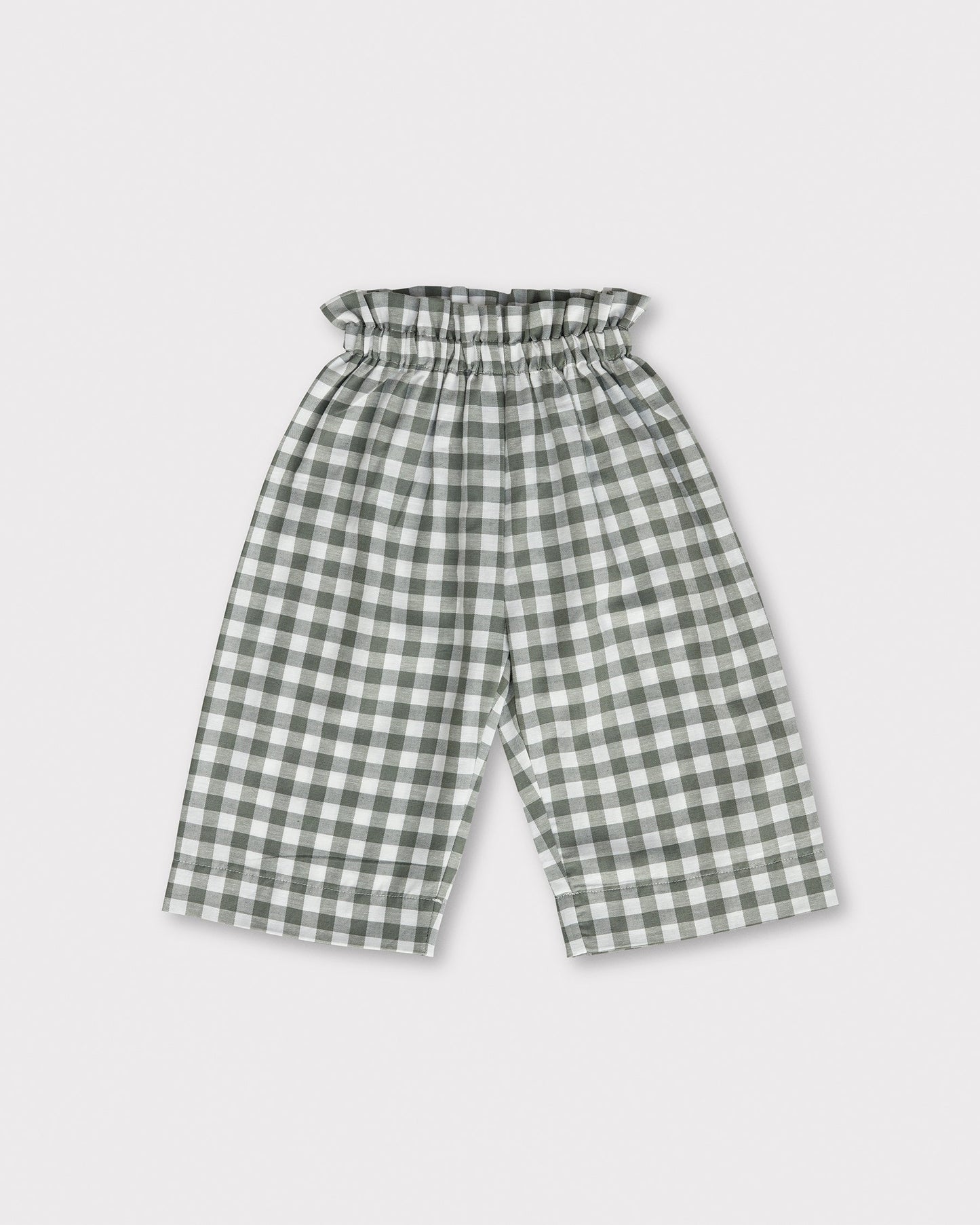 Milly Pantolon - Green Gingham