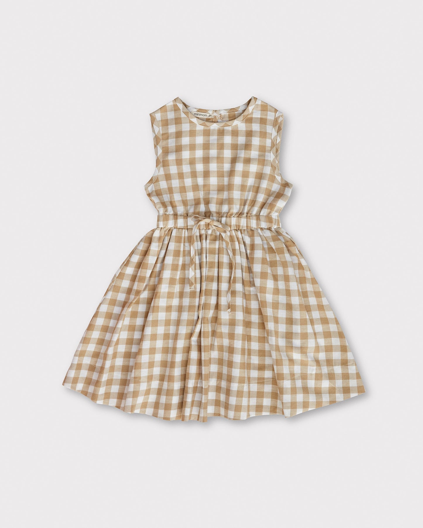 Sienna Elbise - Yellow Gingham