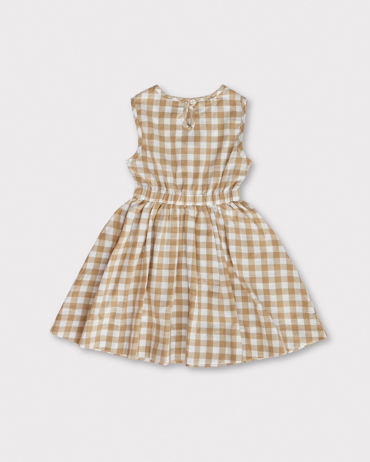 Sienna Elbise - Yellow Gingham