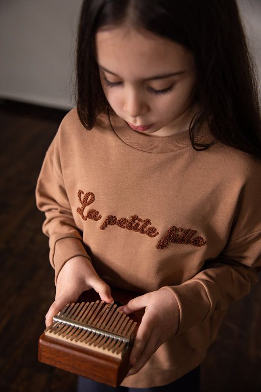 La Petite Fille Sweatshirt - Tarçın