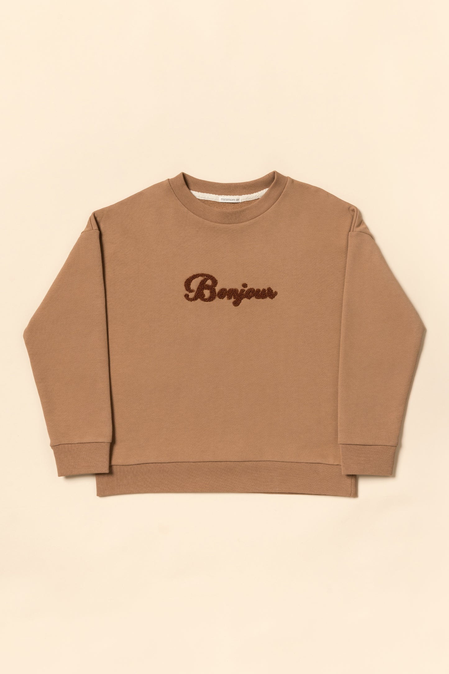 Bonjour Sweatshirt - Tarçın