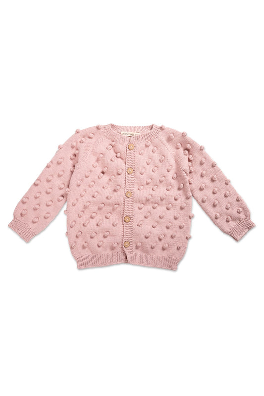 Popcorn Hırka - Orchid Pink