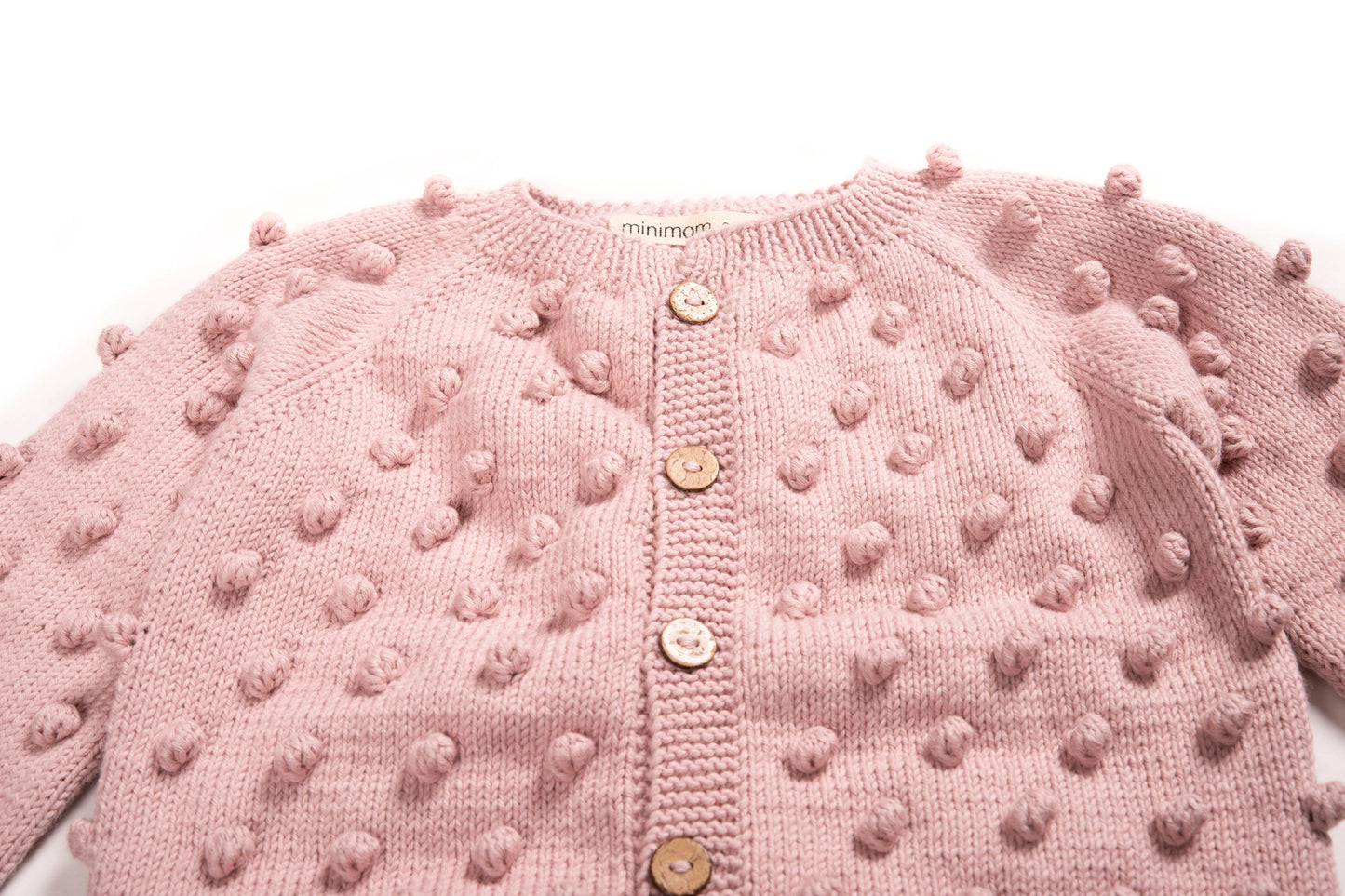 Popcorn Hırka - Orchid Pink