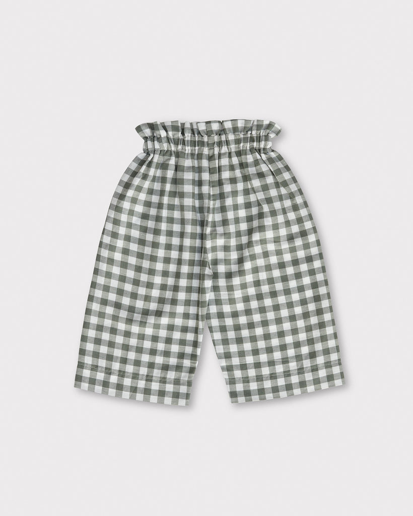 Milly Pantolon - Green Gingham