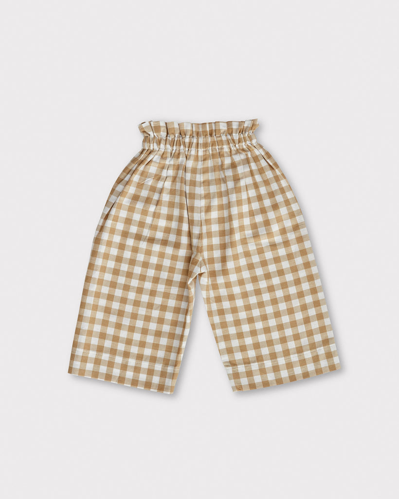 Milly Pantolon - Yellow Gingham